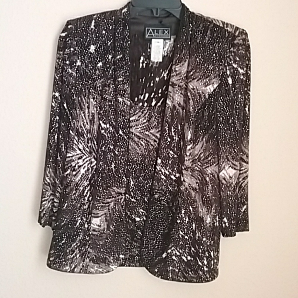 2 piece evening top